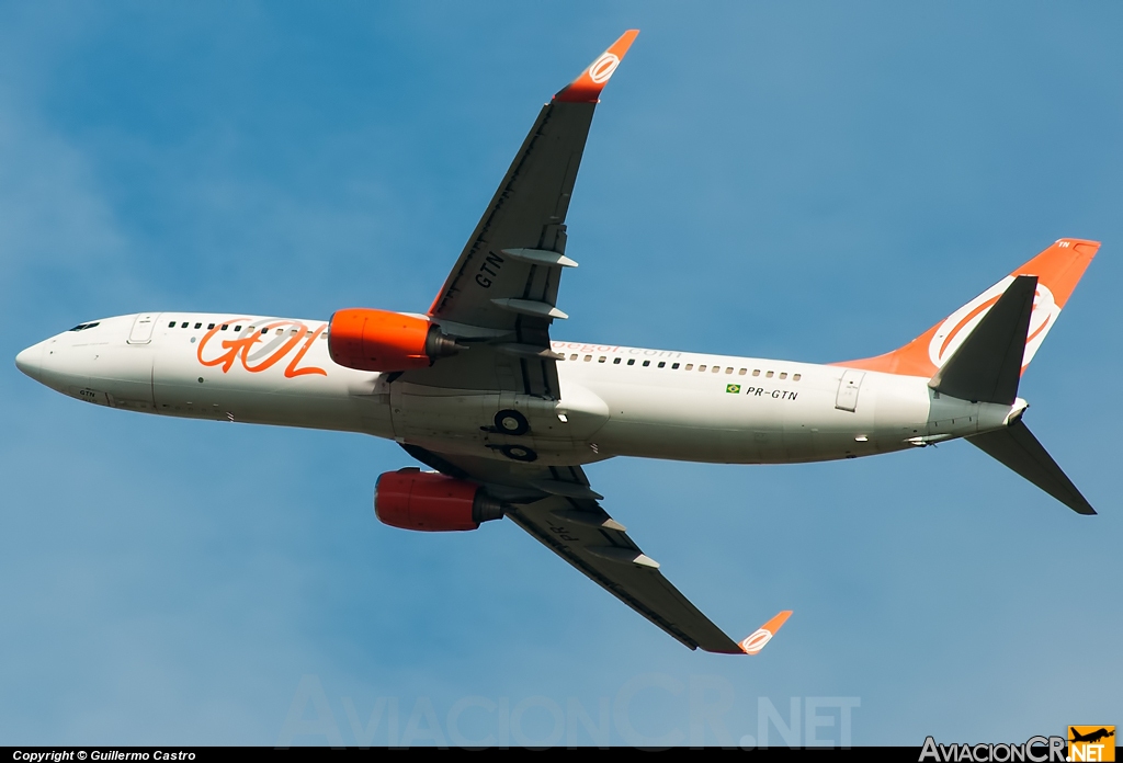 PR-GTN - Boeing 737-8EH - Gol Transportes Aereos