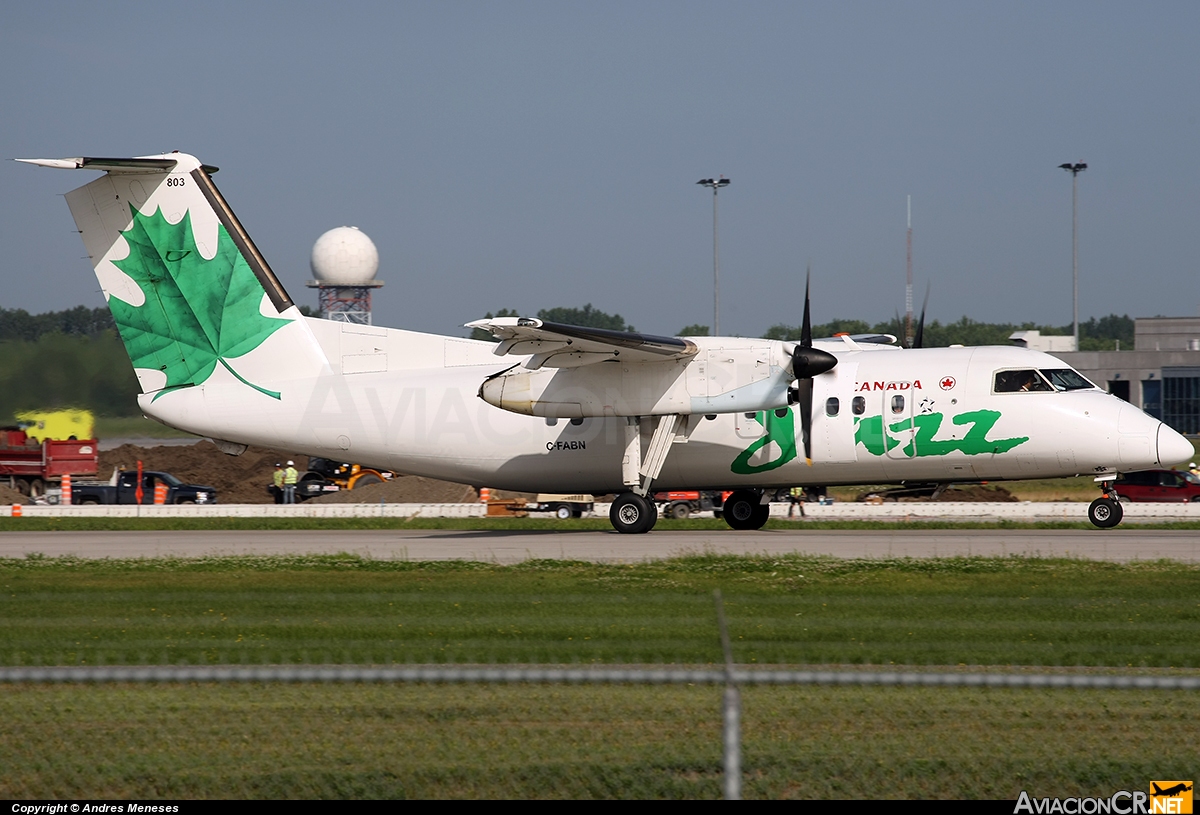 C-FABN - De Havilland Canada DHC-8-102 Dash 8 - Air Canada Jazz