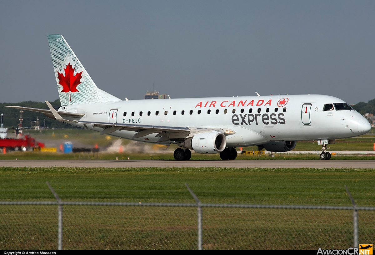 C-FEJC - Embraer ERJ-175SU (ERJ-170-200 SU) - Air Canada Express