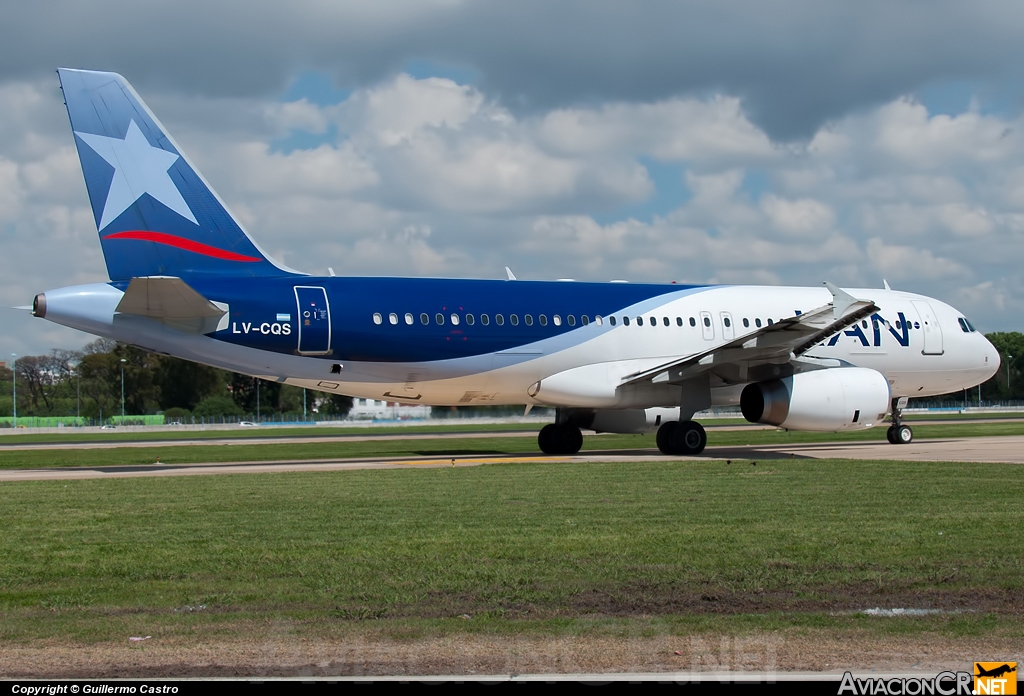 LV-CQS - Airbus A320-233 - LAN Argentina