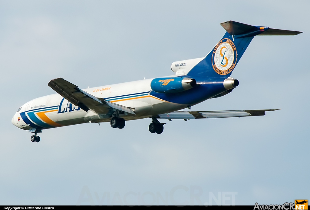 HK-4636 - Boeing 727-2X3/Adv(F) - Lineas Aereas Suramericanas