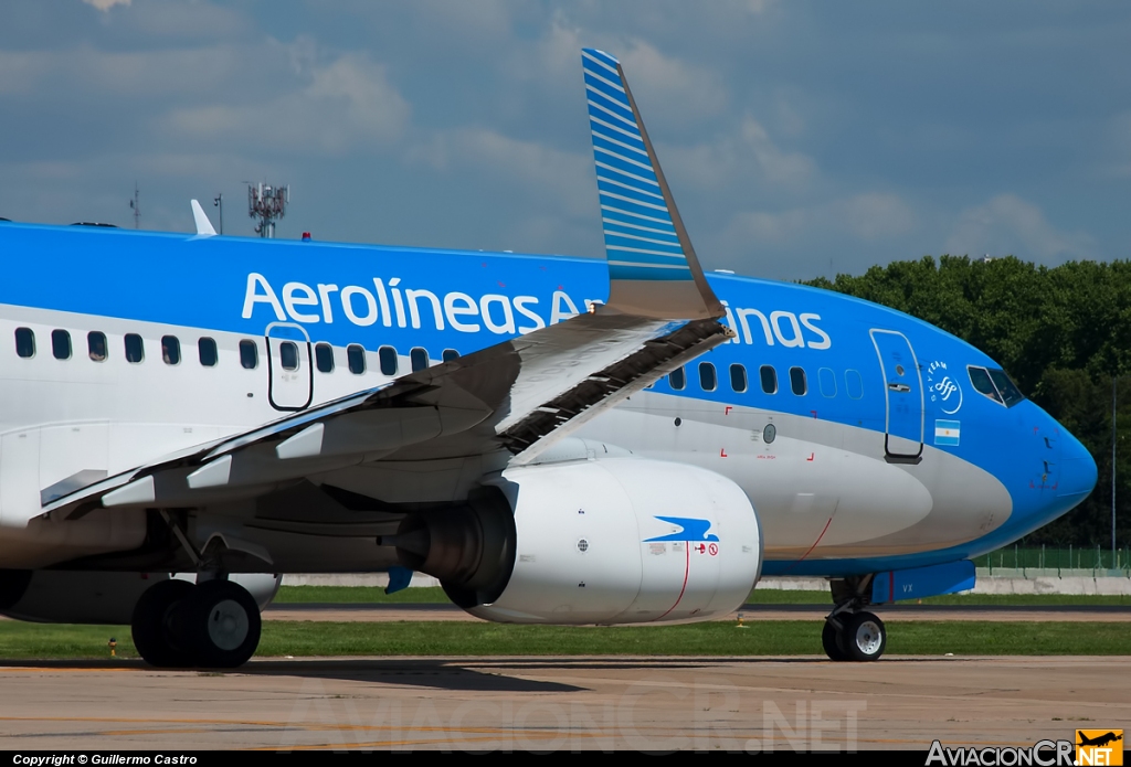 LV-CVX - Boeing 737-7Q8 - Aerolineas Argentinas