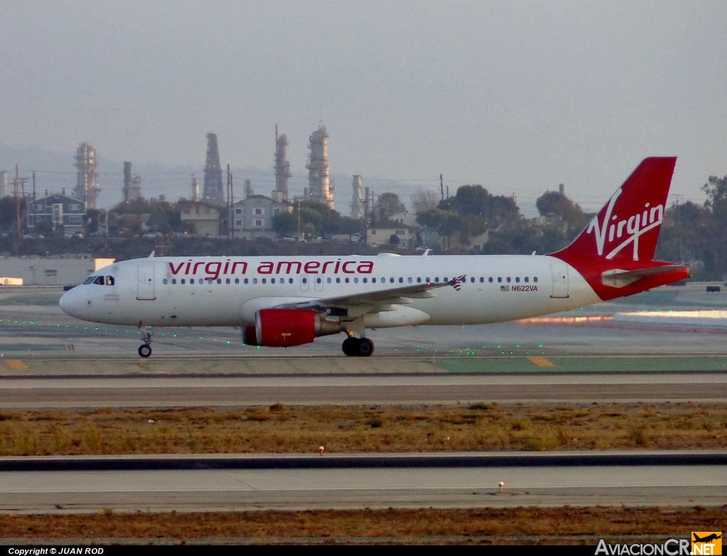 N622VA - Airbus A320-214 - Virgin America