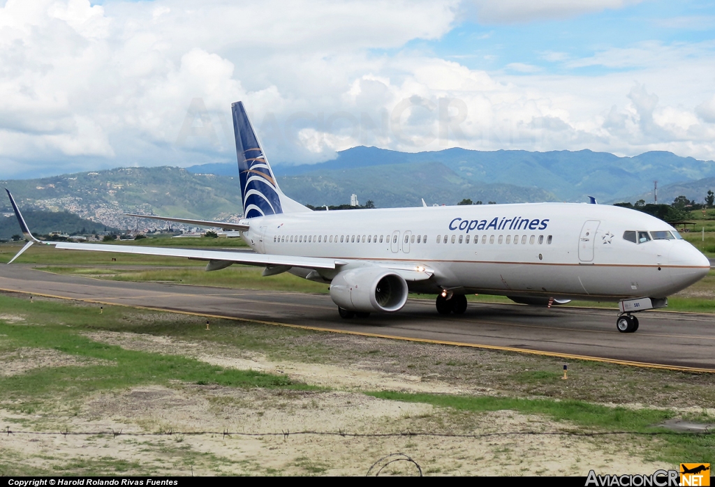HP-1840CMP - Boeing 737-8V3 (WL) - Copa Airlines