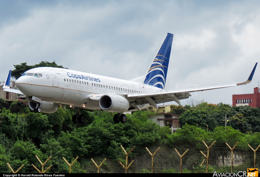 HP-1530CMP - Boeing 737-7V3 - Copa Airlines