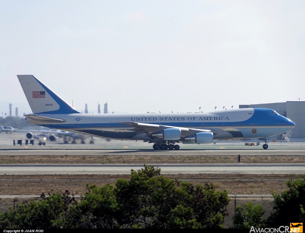 92-9000 - Boeing VC-25A (747-2G4B) - USA - Air Force