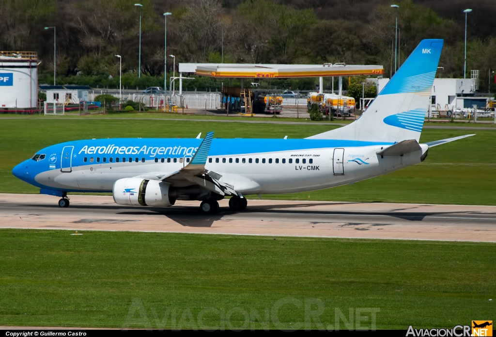 LV-CMK - Boeing 737-7Q8 - Aerolineas Argentinas