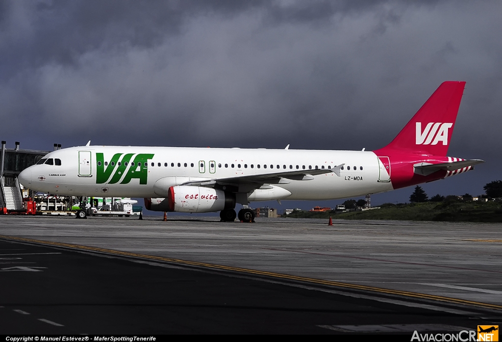 LZ-MDA - Airbus A320-232 - Air Via