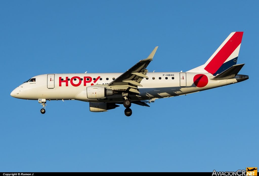 F-HBXE - Embraer ERJ-170-100ST - hop!