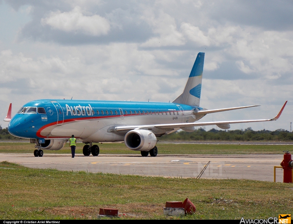 LV-CPI - Embraer ERJ-190-100AR - Austral Líneas Aéreas