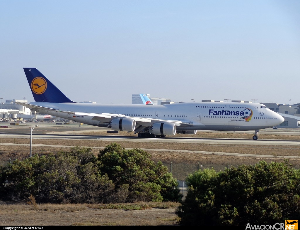 D-ABYO - Boeing 747-830 - Lufthansa