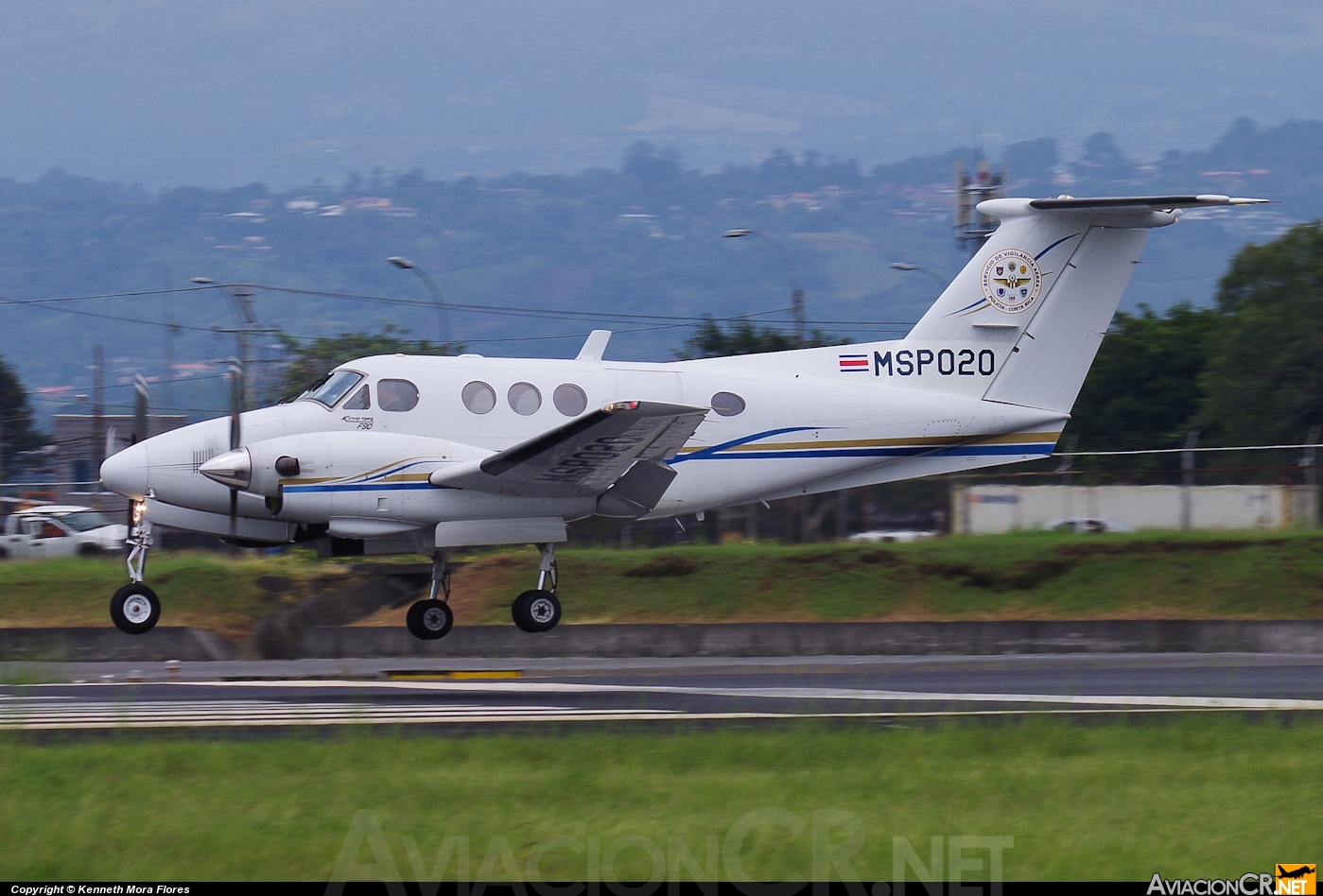 MSP020 - Beechcraft F90-1 King Air - Ministerio de Seguridad Pública - Costa Rica