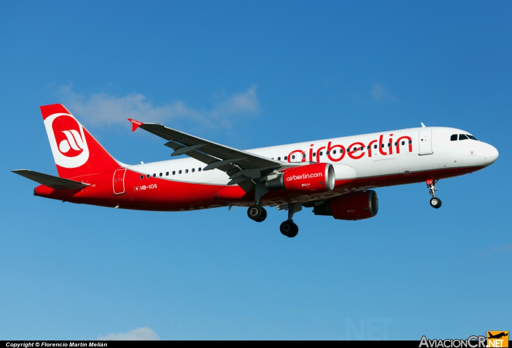 HB-IOS - Airbus A320-214 - Air Berlin