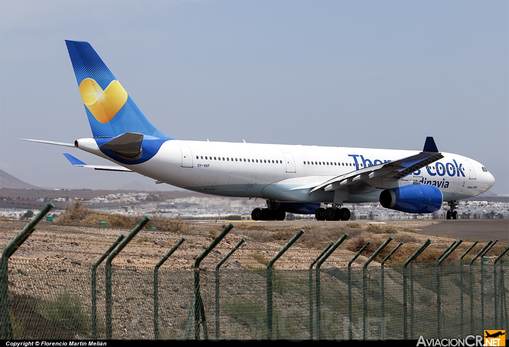 OY-VKF - Airbus A330-243 - Thomas Cook Airlines (Scandinavia)