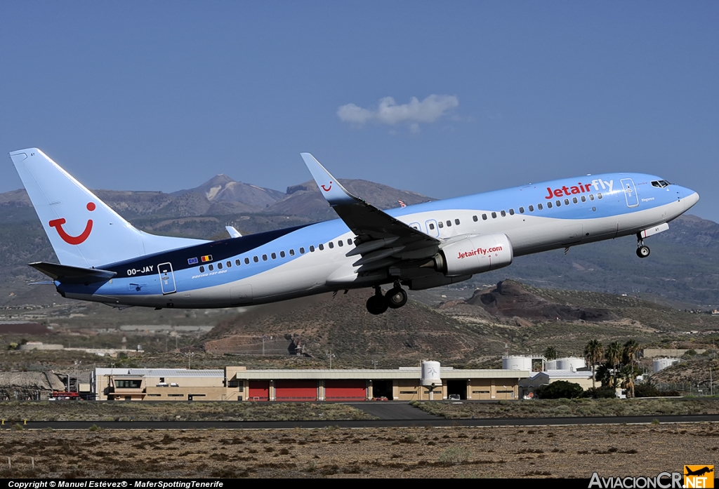 OO-JAY - Boeing 737-8K5 - Jetairfly