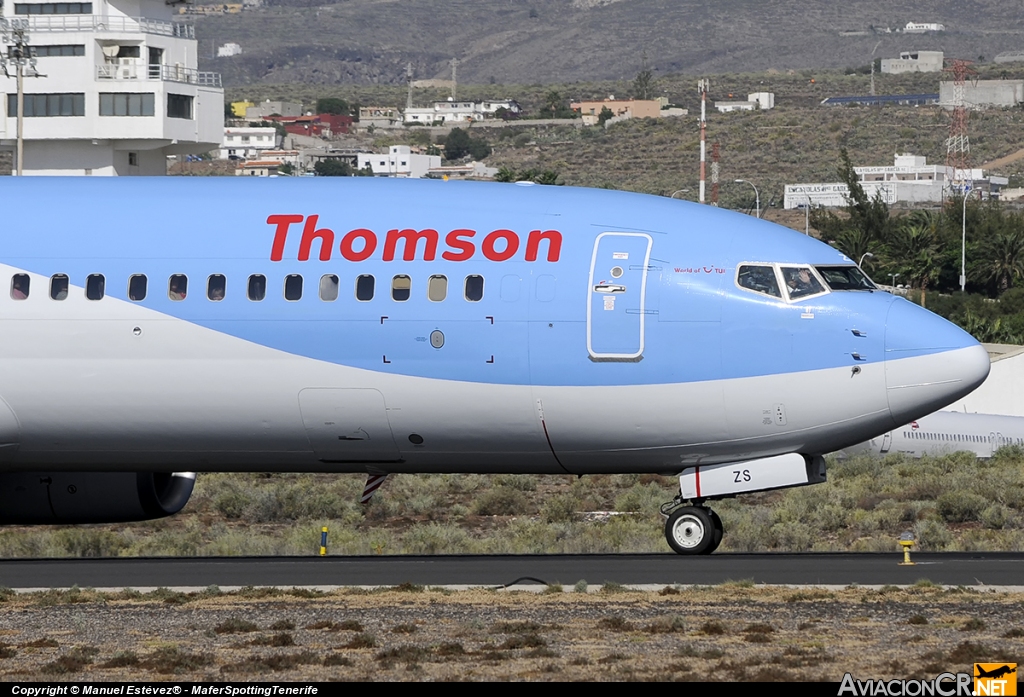 G-FDZS - Boeing 737-8K5 - Thomsonfly