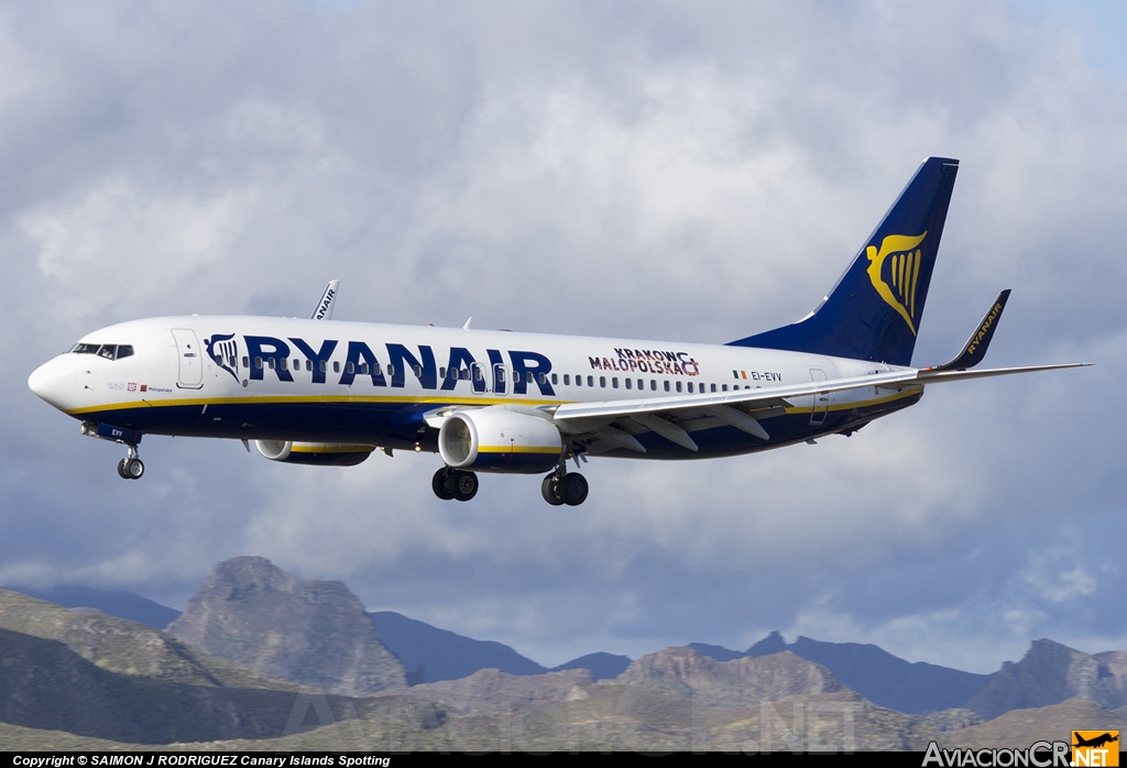 EI-EVV - Boeing 737-8AS - Ryanair