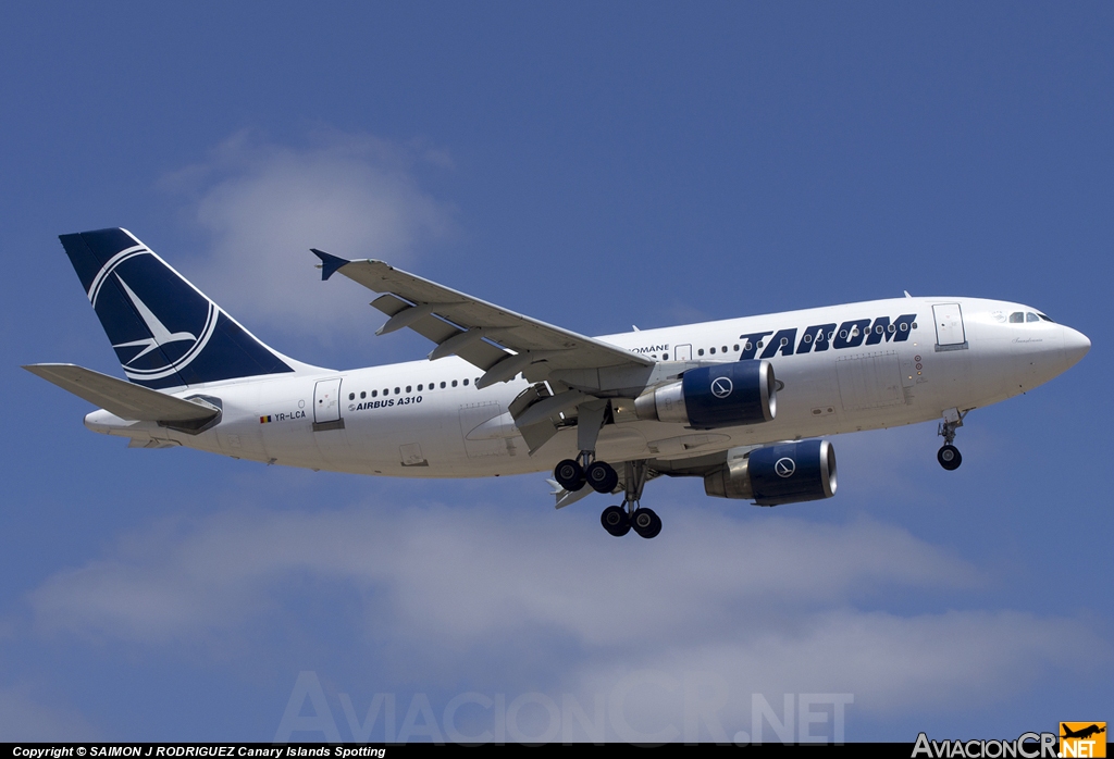 YR-LCA - Airbus A310-325 - Tarom - Romanian Air Transport