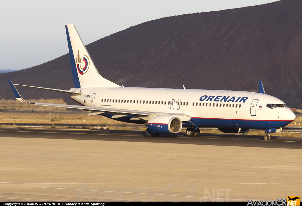 VQ-BPX - Boeing 737-8Q8 - Orenair