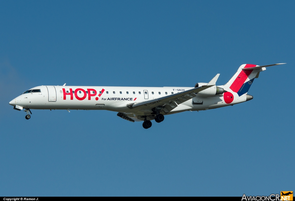 F-GRZE - Canadair Regional Jet (CRJ) - hop!