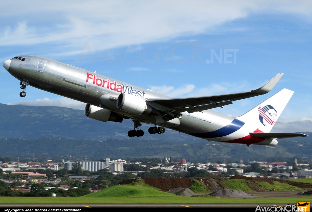 N422LA - Boeing 767-346F/ER - Florida West