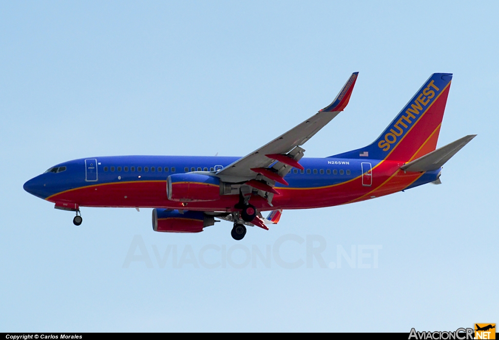 N265WN - Boeing 737-7H4(WL) - Southwest Airlines