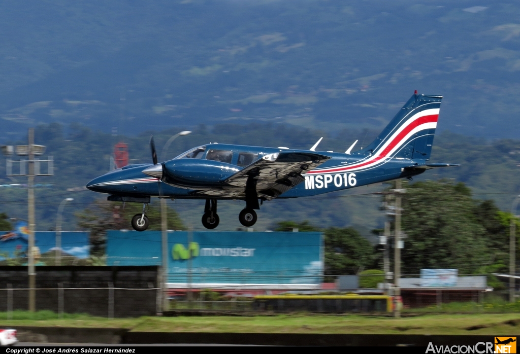 MSP016 - Piper PA-34-200T Seneca II - Ministerio de Seguridad Pública - Costa Rica