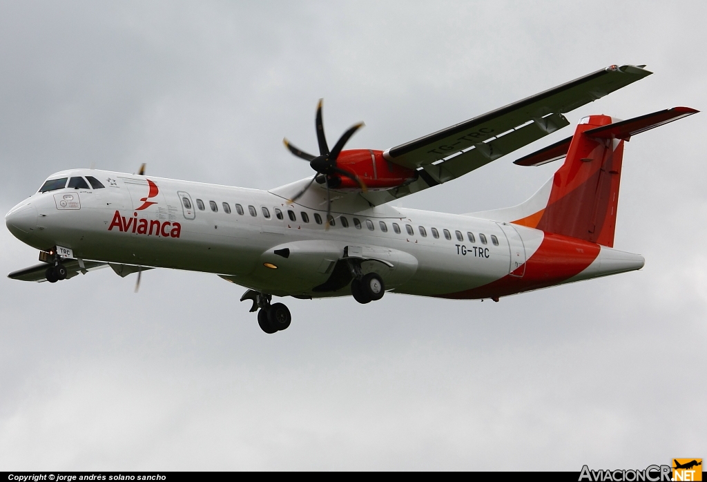 TG-TRC - ATR 72-600 (72-212A) - Avianca