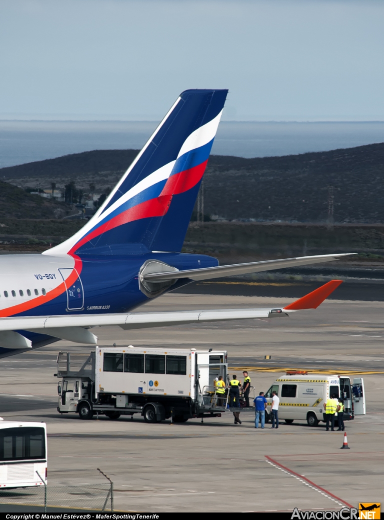 VQ-BQY - Airbus A330-343X - Aeroflot  - Russian Airlines