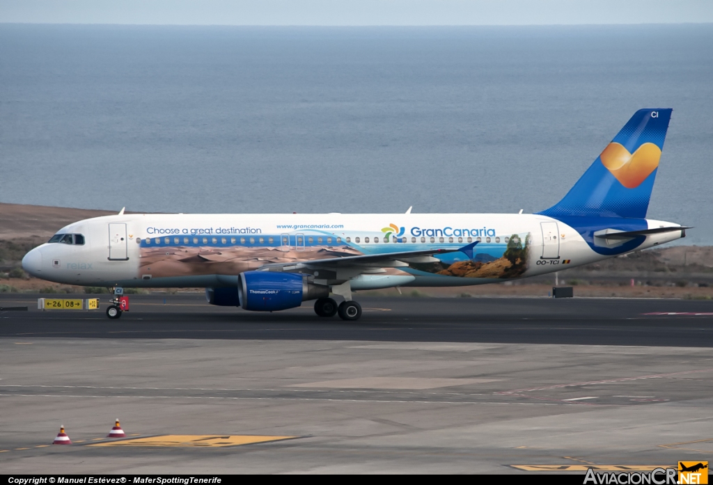 OO-TCI - Airbus A320-214 - Thomas Cook