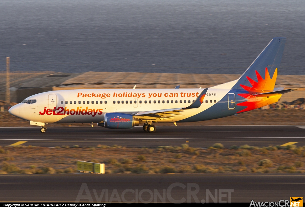 G-GDFN - Boeing 737-33V - Jet2.com