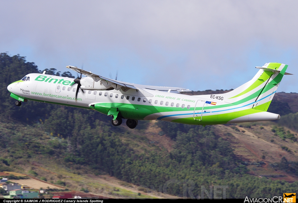 EC-KSG - ATR 72-212A - Binter Canarias