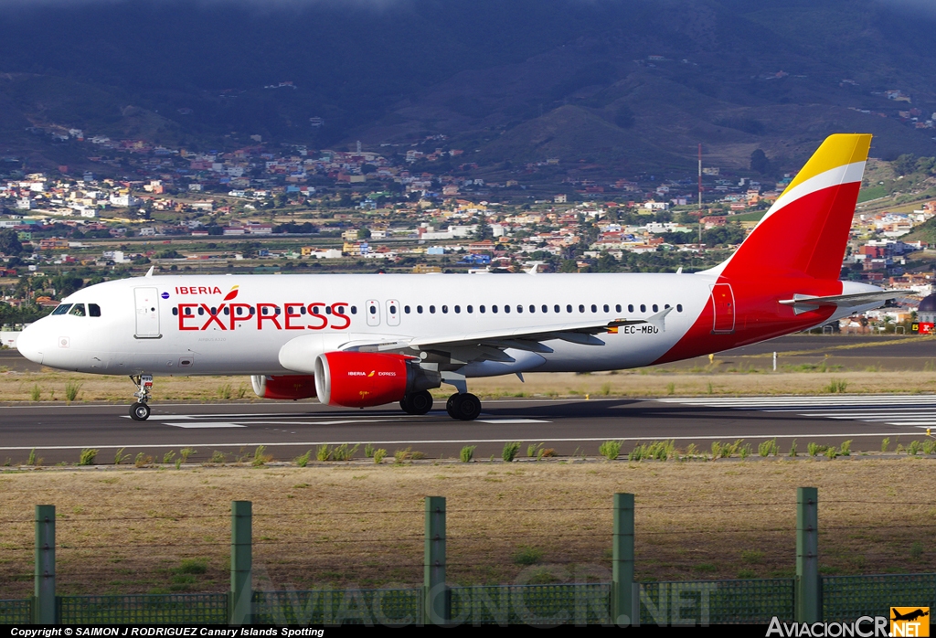 EC-MBU - Airbus A320-214 - Iberia Express