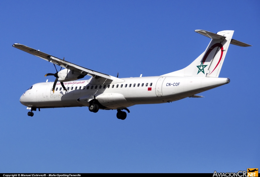 CN-COF - ATR 72-600 - Royal Air Maroc - RAM