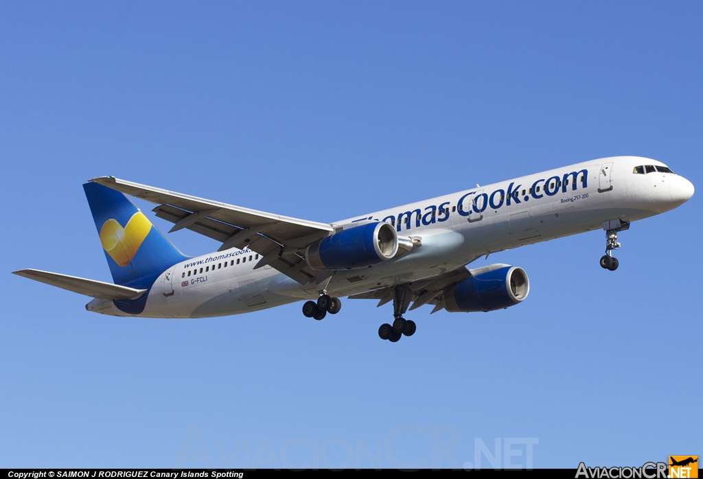 G-FCLI - Boeing 757-28A - Thomas Cook