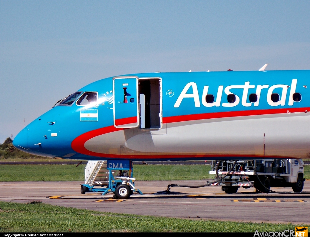 LV-CMA - Embraer ERJ-190-100AR - Austral Líneas Aéreas