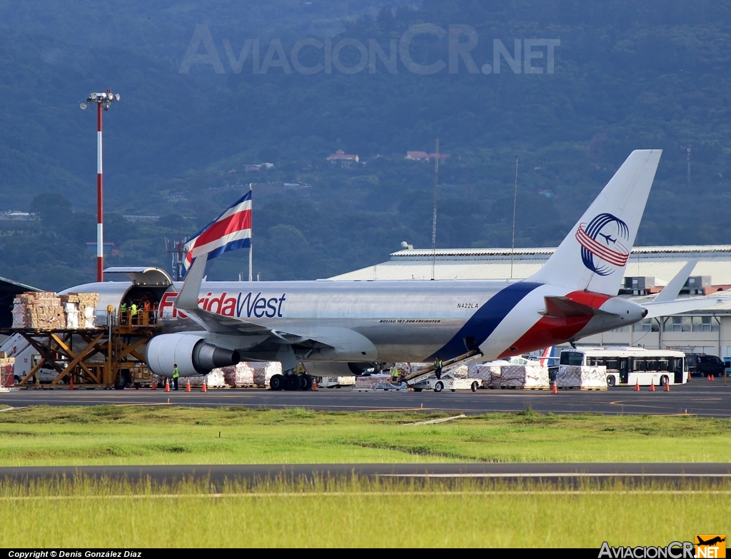 N422LA - Boeing 767-346F/ER - Florida West