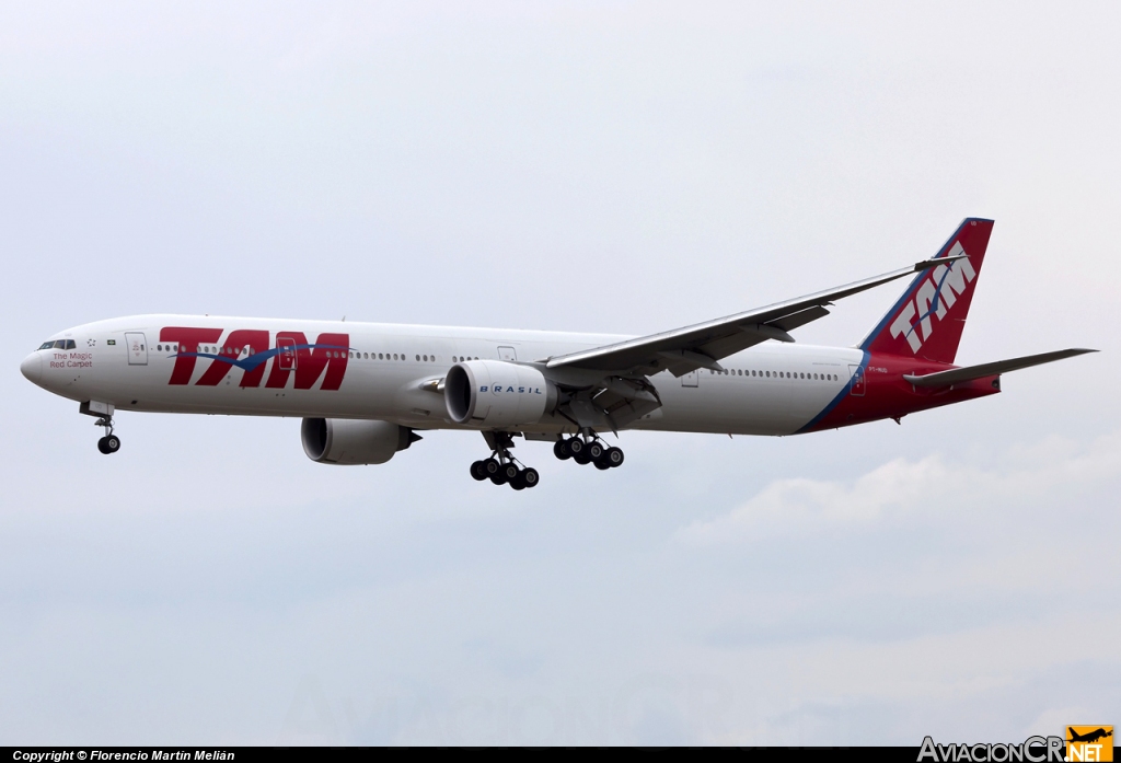 PT-MUD - Boeing 777-32WER - TAM