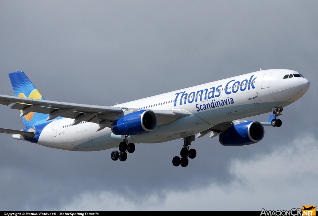 OY-VKH - Airbus A330-343X - Thomas Cook Airlines (Scandinavia)