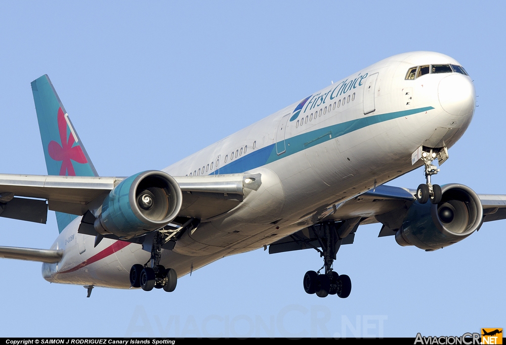 G-OOBM - Boeing 767-324/ER - First Choice Airways