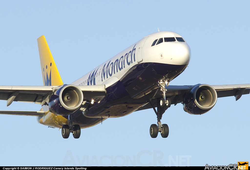 G-ZBAP - Airbus A320-214 - Monarch Airlines