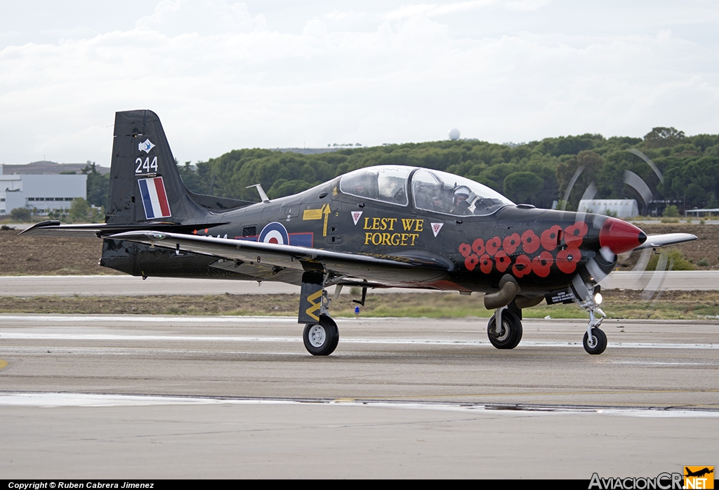 ZF244 - Shorts Tucano T.1 - Royal Air Force