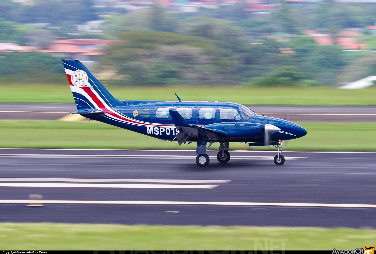 MSP019 - Piper PA-31-350 Navajo Panther - Ministerio de Seguridad Pública - Costa Rica