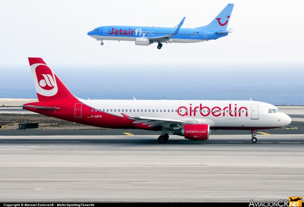 D-ABFN - Airbus A320-214 - Air Berlin