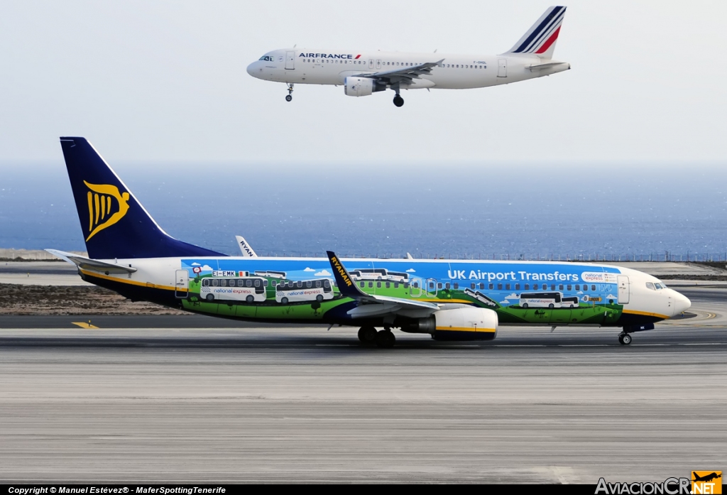 EI-EMK - Boeing 737-8AS - Ryanair