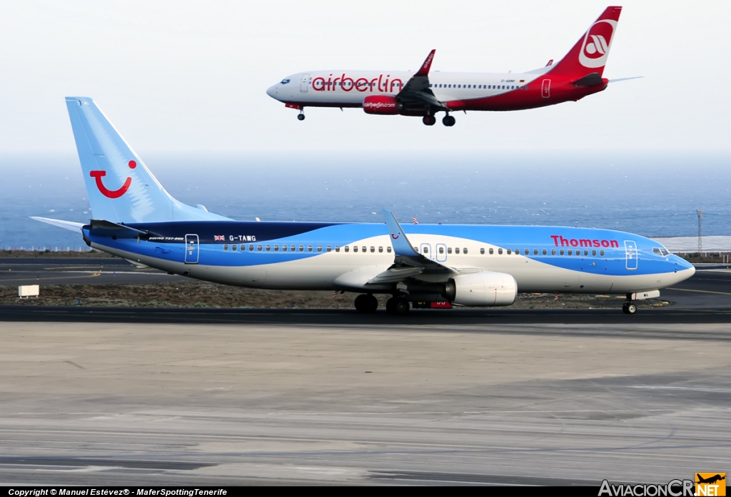 G-TAWG - Boeing 737-8K5 - Thomson Airways