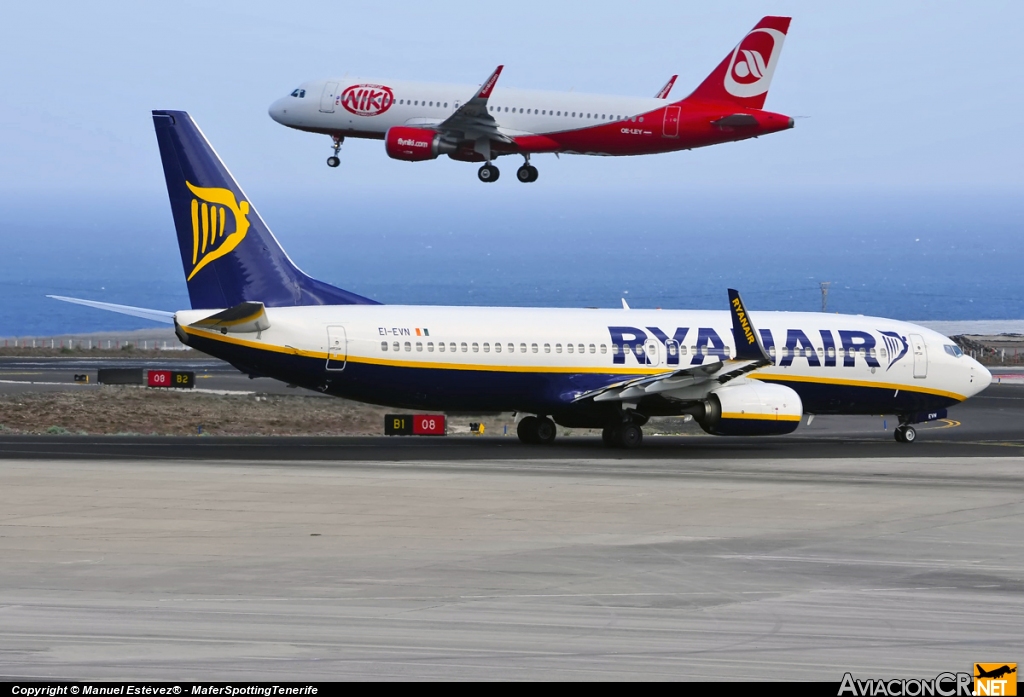 EI-EVN - Boeing 737-8AS - Ryanair