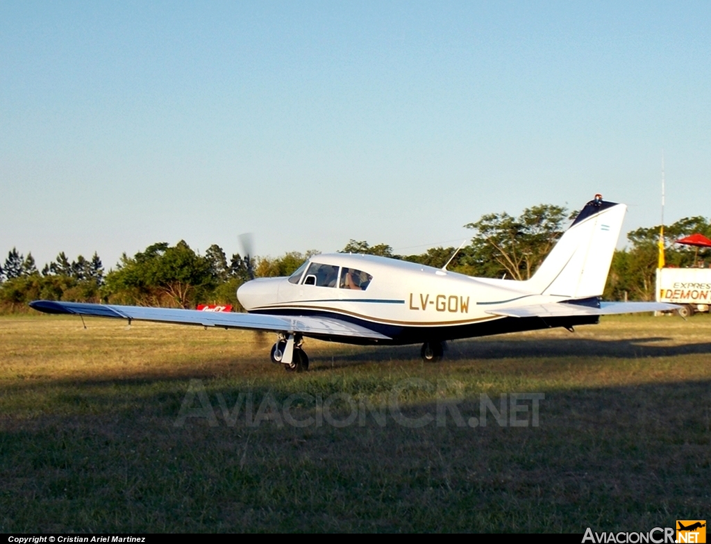 LV-GOW - Piper PA-24-180 Comanche - Privado