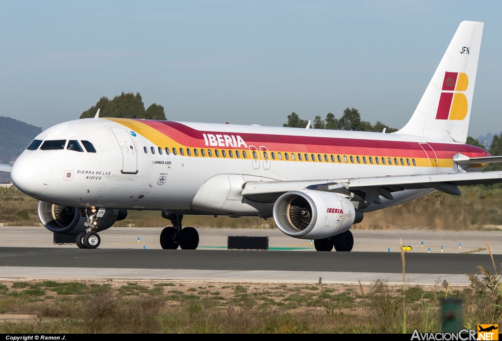 EC-JFN - Airbus A320-214 - Iberia