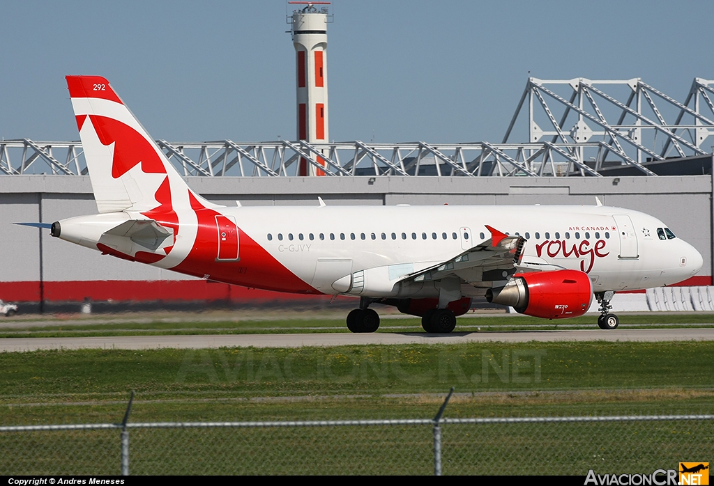 C-GJVY - Airbus A319-112 - Air Canada Rouge